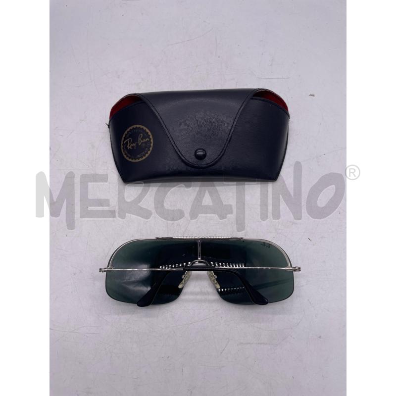 OCCHIALI UOMO DA SOLE RAYBAN MASCHERINA NERI | Mercatino dell'Usato Montesilvano 2