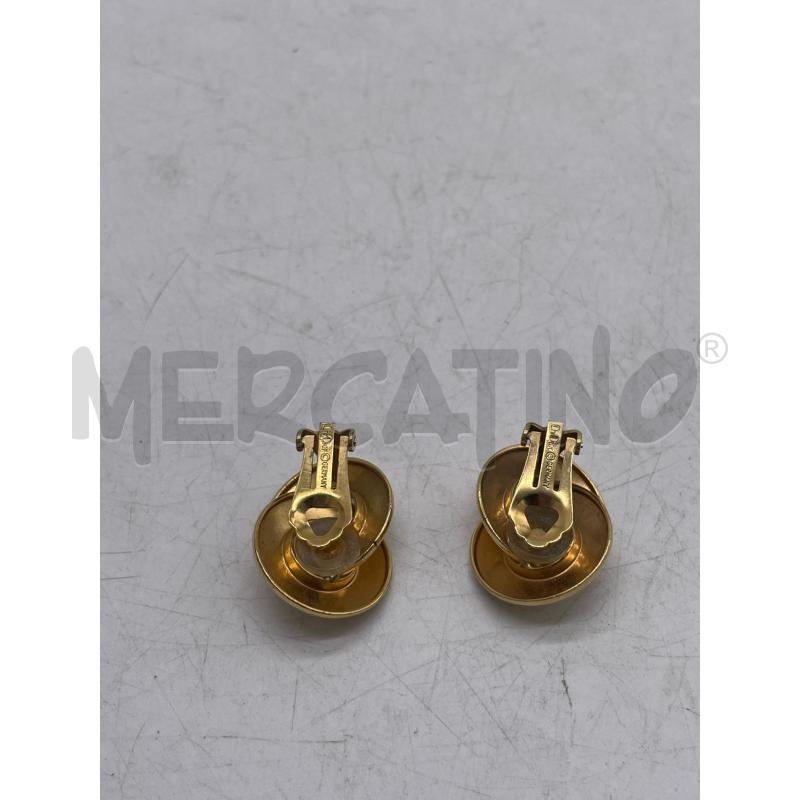 ORECCHINI DIOR NODO DORATO CLIPS VINTAGE | Mercatino dell'Usato Montesilvano 2