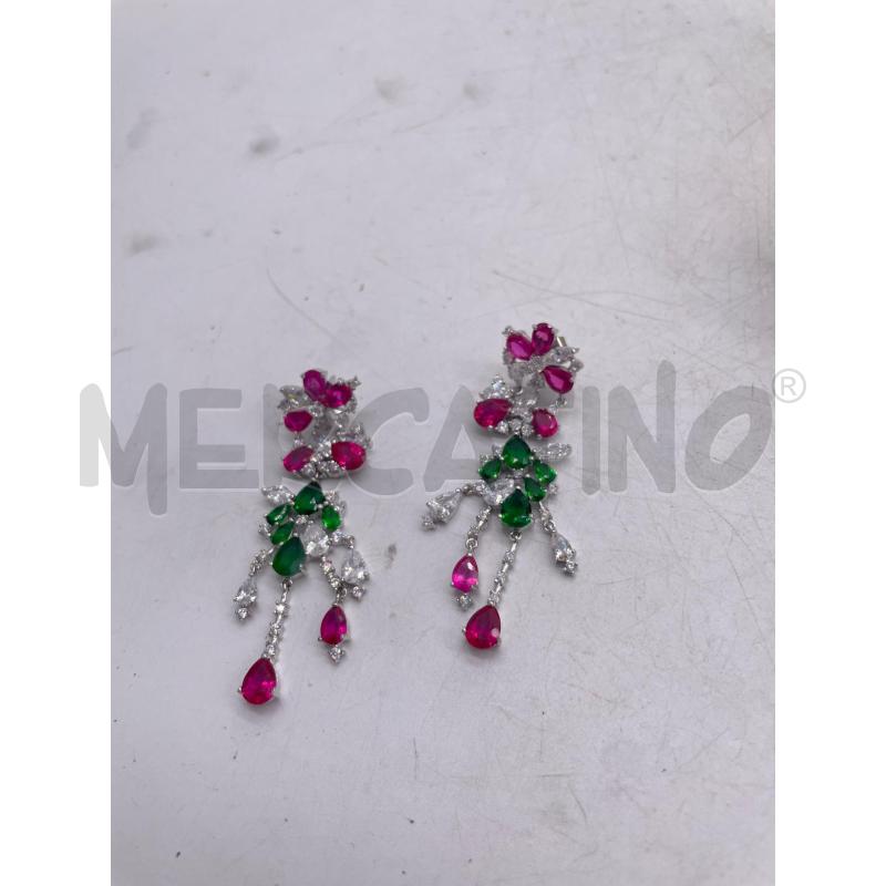 ORECCHINI OTTAVIANI STRASS COLORATI | Mercatino dell'Usato Montesilvano 2