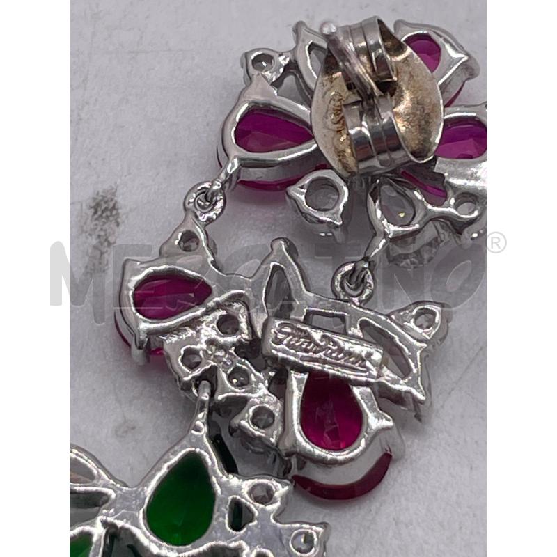 ORECCHINI OTTAVIANI STRASS COLORATI | Mercatino dell'Usato Montesilvano 3