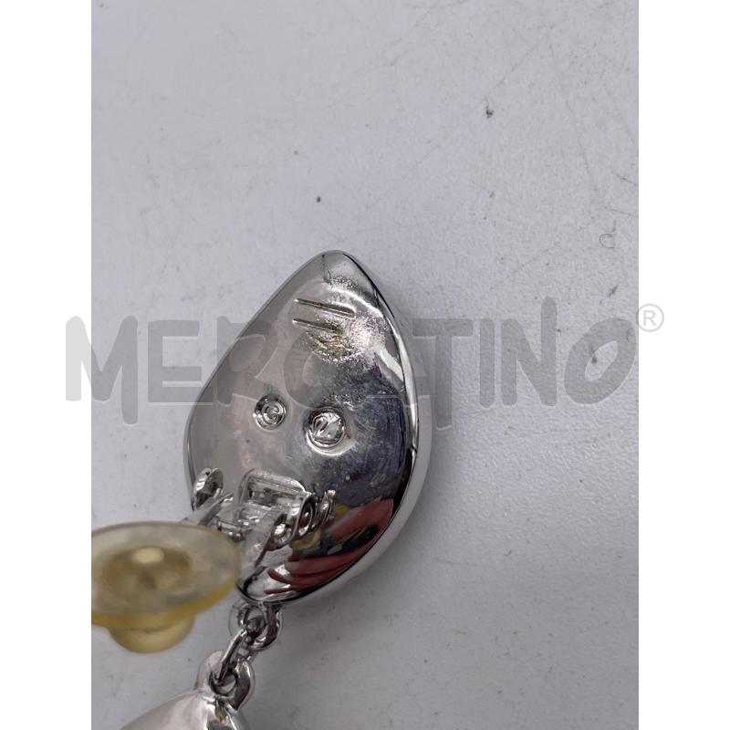 ORECCHINI SWAROVSKI GOCCIA PENDENTE GRIGI ARGENTATI | Mercatino dell'Usato Montesilvano 3