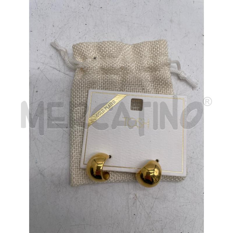 ORECCHINI TOSH PLAC ORO DORATI | Mercatino dell'Usato Montesilvano 1