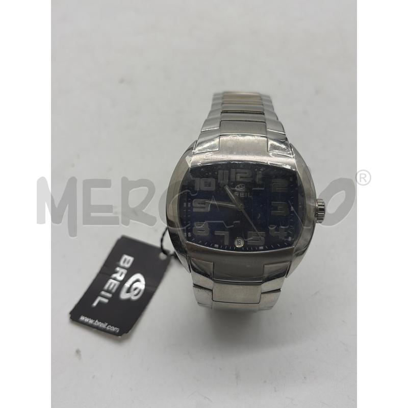 OROLOGIO DA POLSO BREIL QUADRATO CASSA BLU ARGENTATO | Mercatino dell'Usato Montesilvano 1