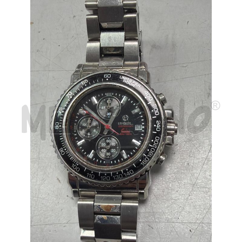 OROLOGIO DA POLSO BREIL UOMO ARGENTATO QUADRANTE NERO | Mercatino dell'Usato Montesilvano 1