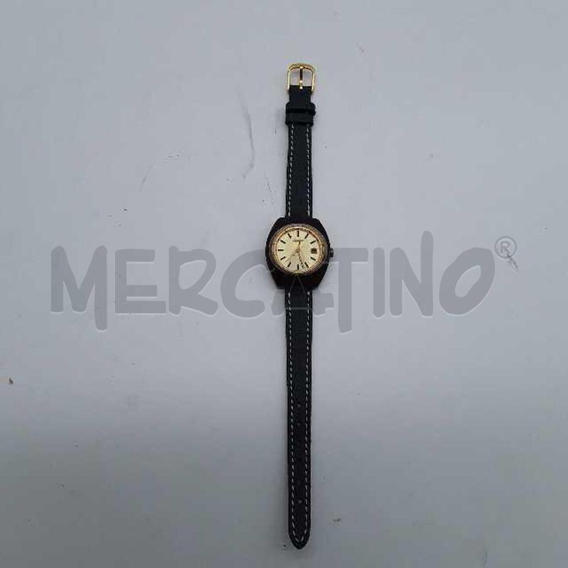 OROLOGIO DA POLSO CITIZEN AUTOMATIC CINTURINO VERDE QUADRANTE TONDO DORATO  | Mercatino dell'Usato Montesilvano 1