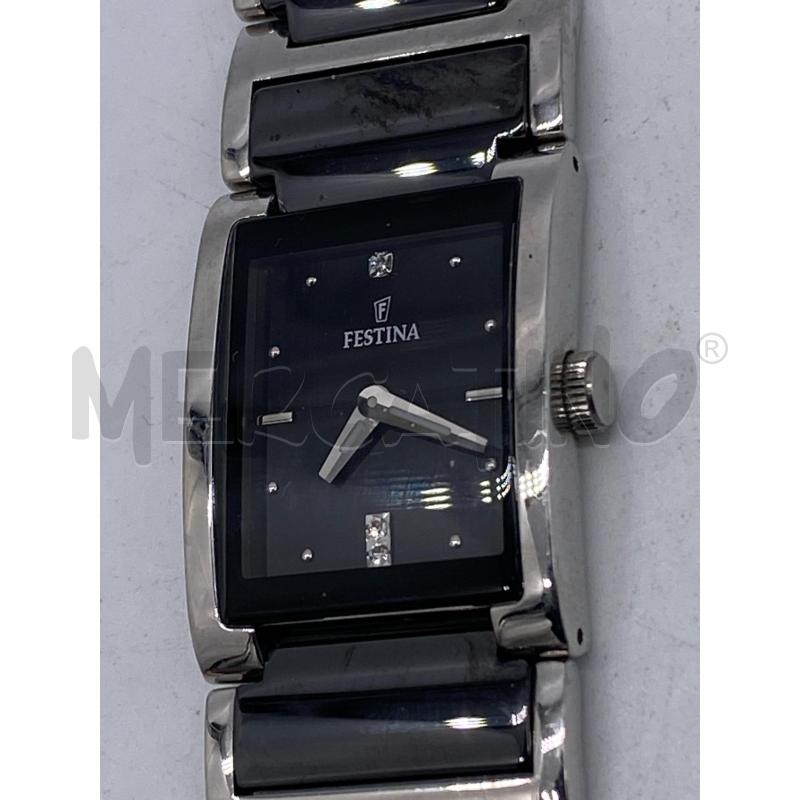 OROLOGIO DA POLSO FESTINA DONNA NERO | Mercatino dell'Usato Montesilvano 1