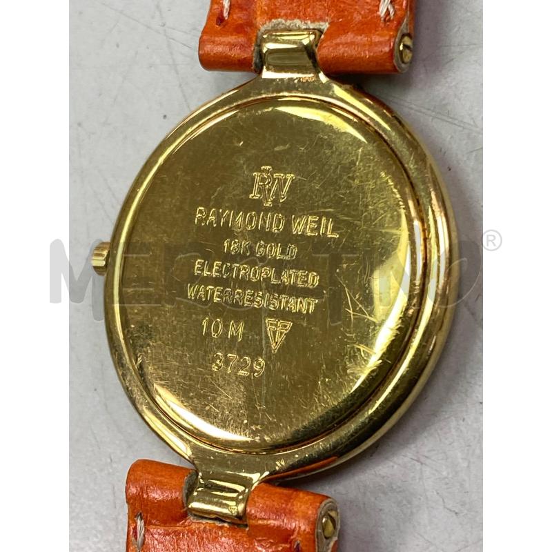 OROLOGIO DA POLSO RAYMOND WEIL GENEVE CINTURINO ARANCIO | Mercatino dell'Usato Montesilvano 2