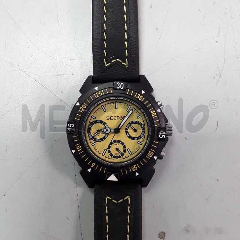 OROLOGIO DA POLSO SECTOR GIALLO NERO | Mercatino dell'Usato Montesilvano 1