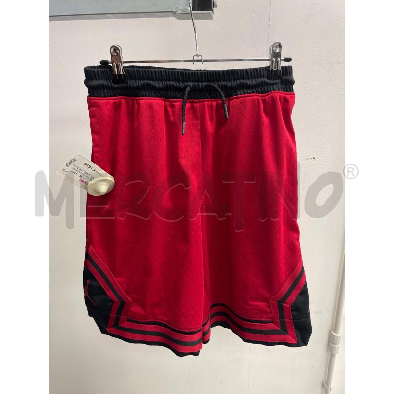 PANTALONCINO BAMBINO JORDAN ROSSO NERO  | Mercatino dell'Usato Montesilvano 1