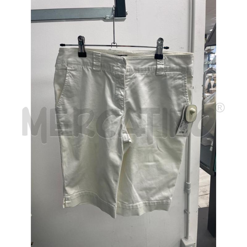 PANTALONCINO DONNA ARMANI JEANS BIANCO BERMUDA | Mercatino dell'Usato Montesilvano 1