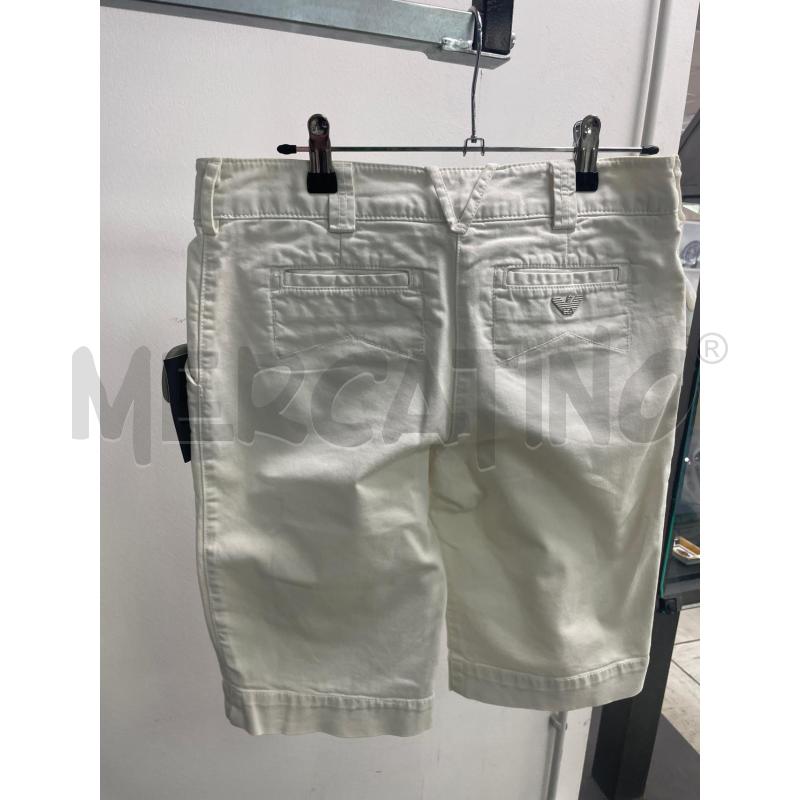 PANTALONCINO DONNA ARMANI JEANS BIANCO BERMUDA | Mercatino dell'Usato Montesilvano 3