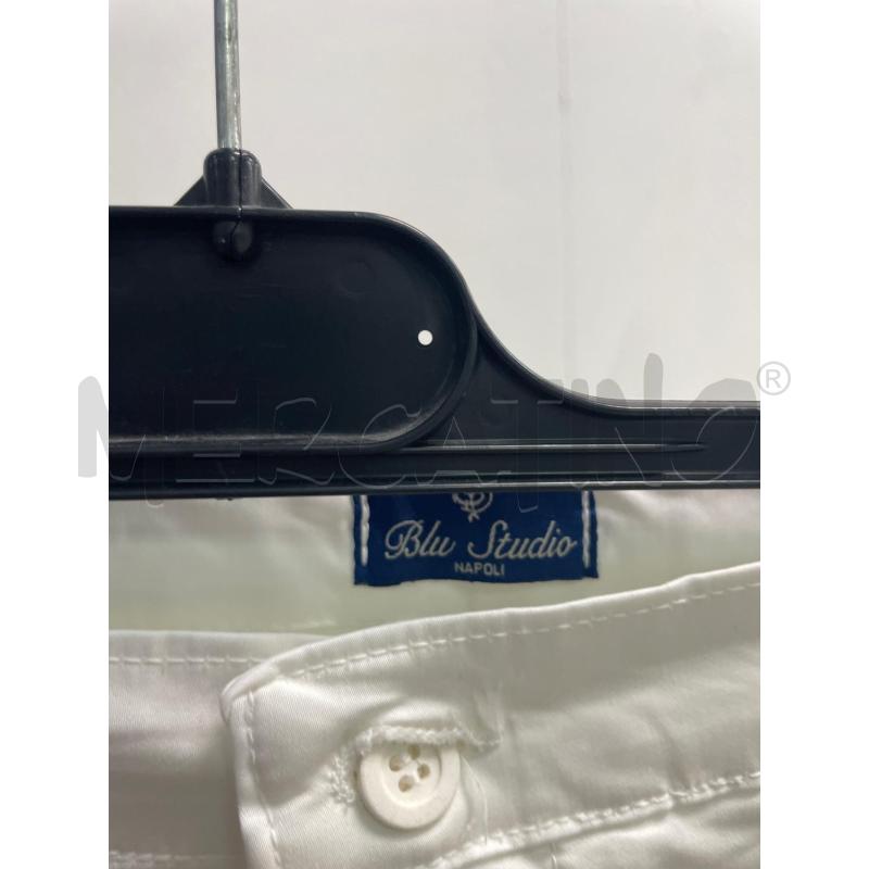 PANTALONCINO UOMO BLU STUDIO BIANCO CORTO | Mercatino dell'Usato Montesilvano 2