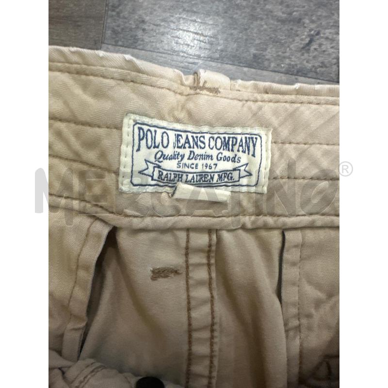 PANTALONCINO UOMO POLO JEANS COMPANY BEIGE | Mercatino dell'Usato Montesilvano 2