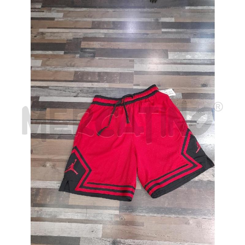 PANTALONCINO UOMO ROSSO NERO JORDAN TG L | Mercatino dell'Usato Montesilvano 1