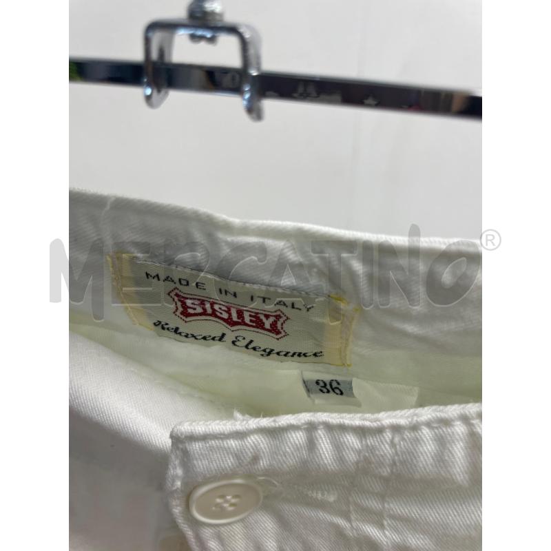 PANTALONCINO UOMO SISLEY BIANCHI 5 BOTTONI | Mercatino dell'Usato Montesilvano 2