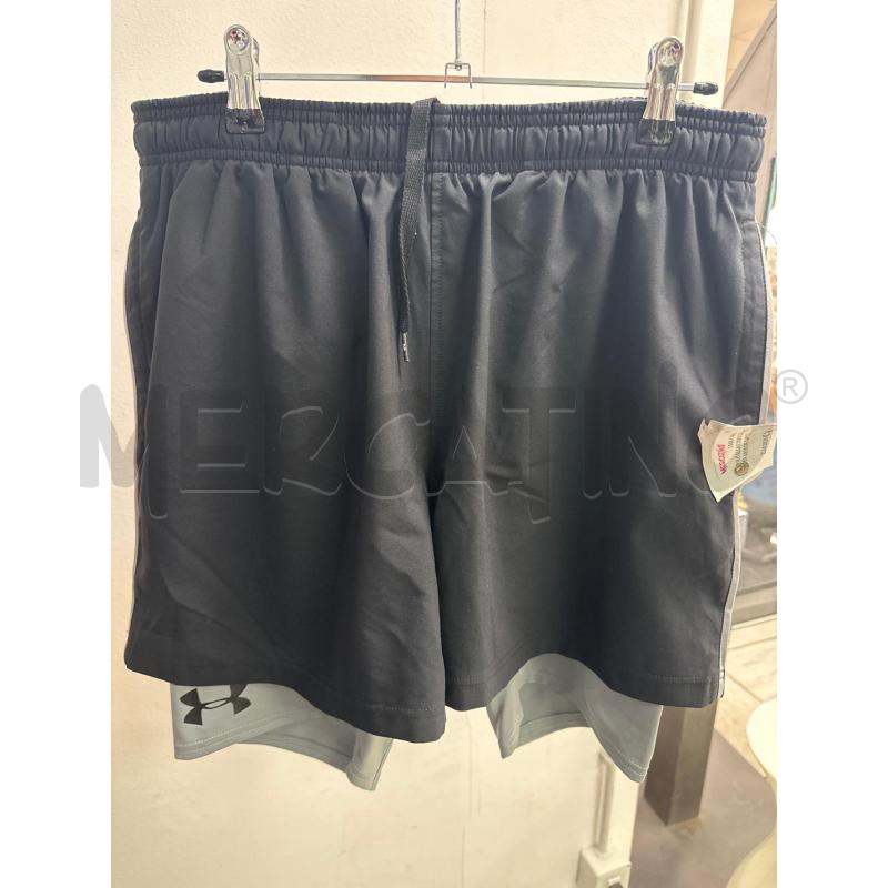 PANTALONCINO UOMO UNDER ARMOR GRIGIO NERO | Mercatino dell'Usato Montesilvano 1
