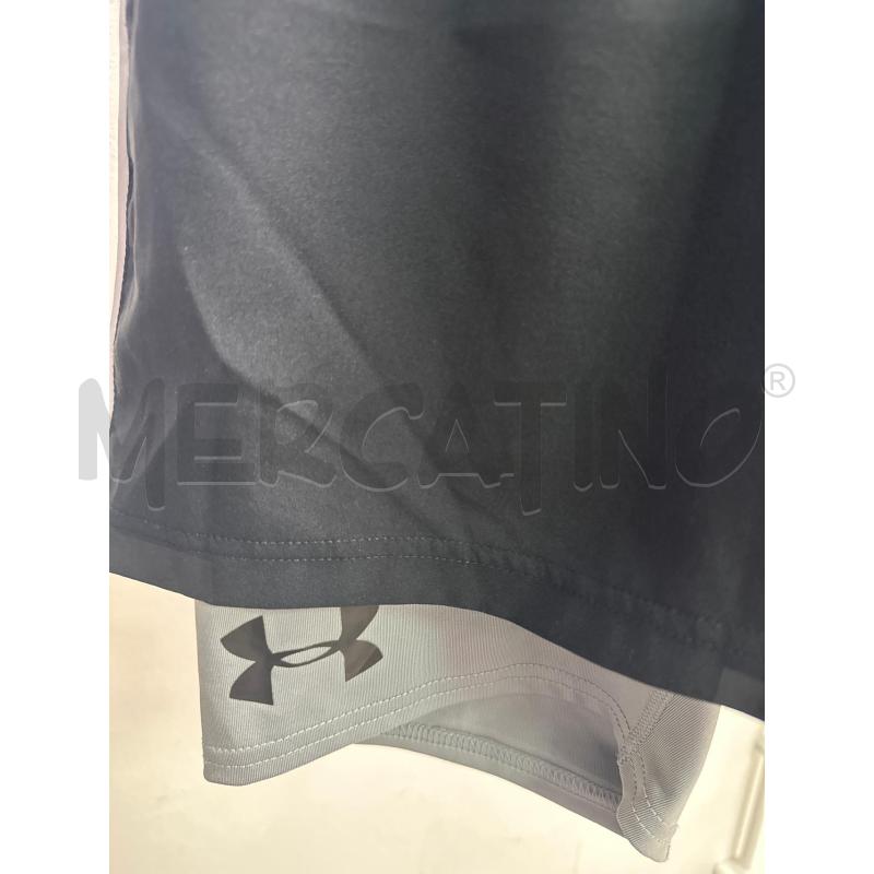 PANTALONCINO UOMO UNDER ARMOR GRIGIO NERO | Mercatino dell'Usato Montesilvano 2