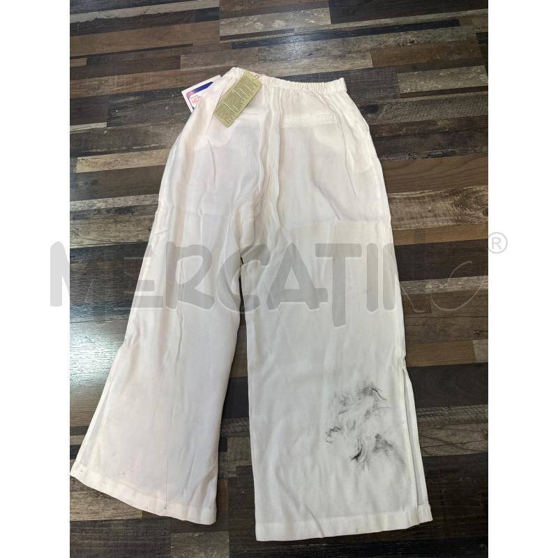 PANTALONE BAMBINA BIANCO LEGGERO BENETTON | Mercatino dell'Usato Montesilvano 3