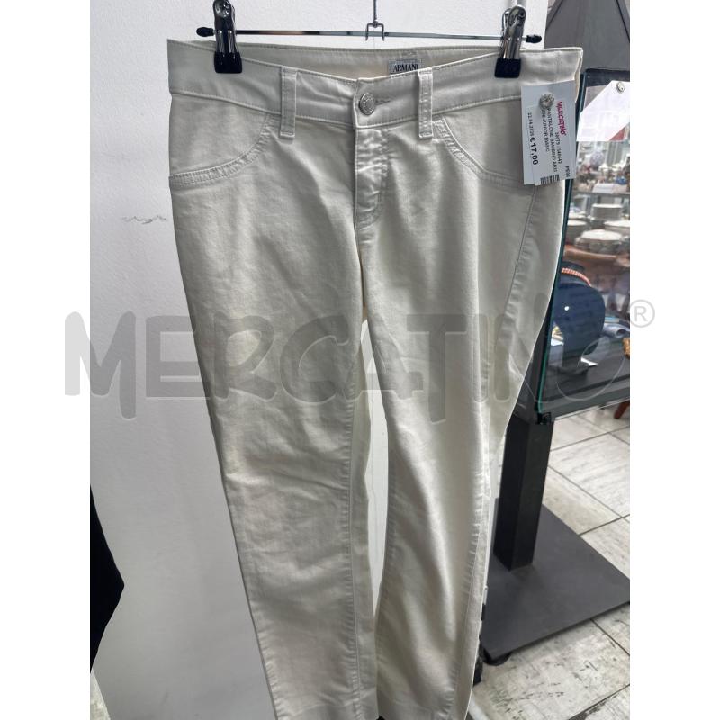 PANTALONE BAMBINO ARMANI JUNIOR BIANCHI  | Mercatino dell'Usato Montesilvano 1