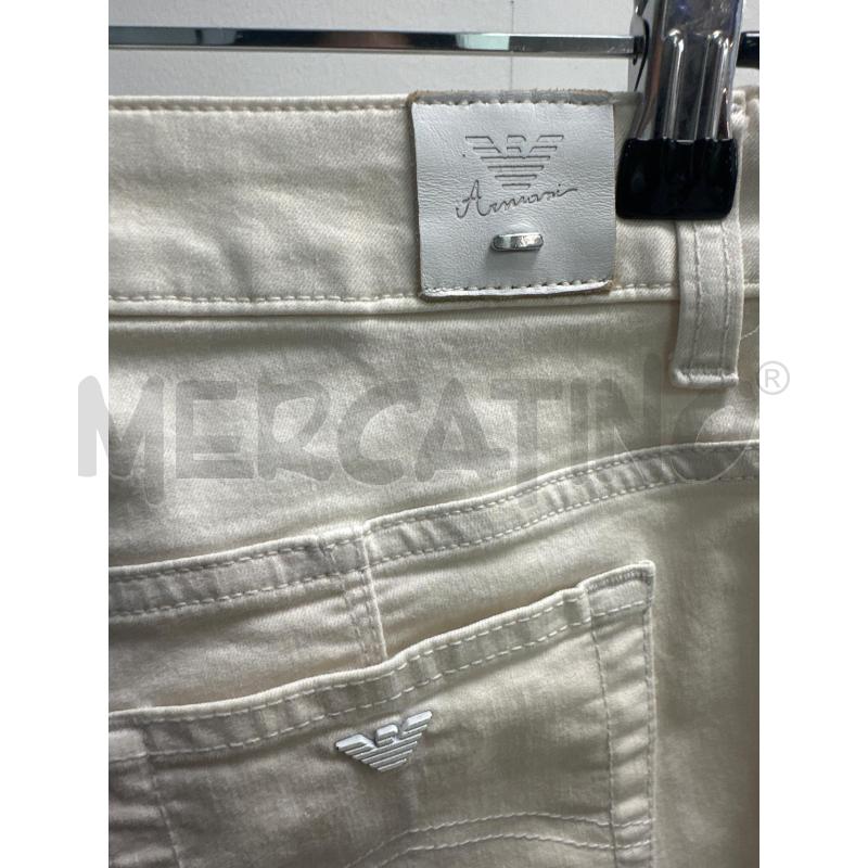 PANTALONE BAMBINO ARMANI JUNIOR BIANCHI  | Mercatino dell'Usato Montesilvano 4