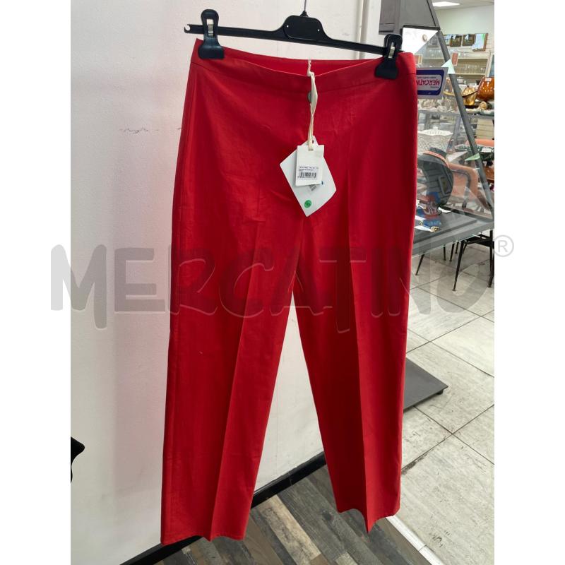 PANTALONE DONNA ALYSI ROSSO  | Mercatino dell'Usato Montesilvano 1