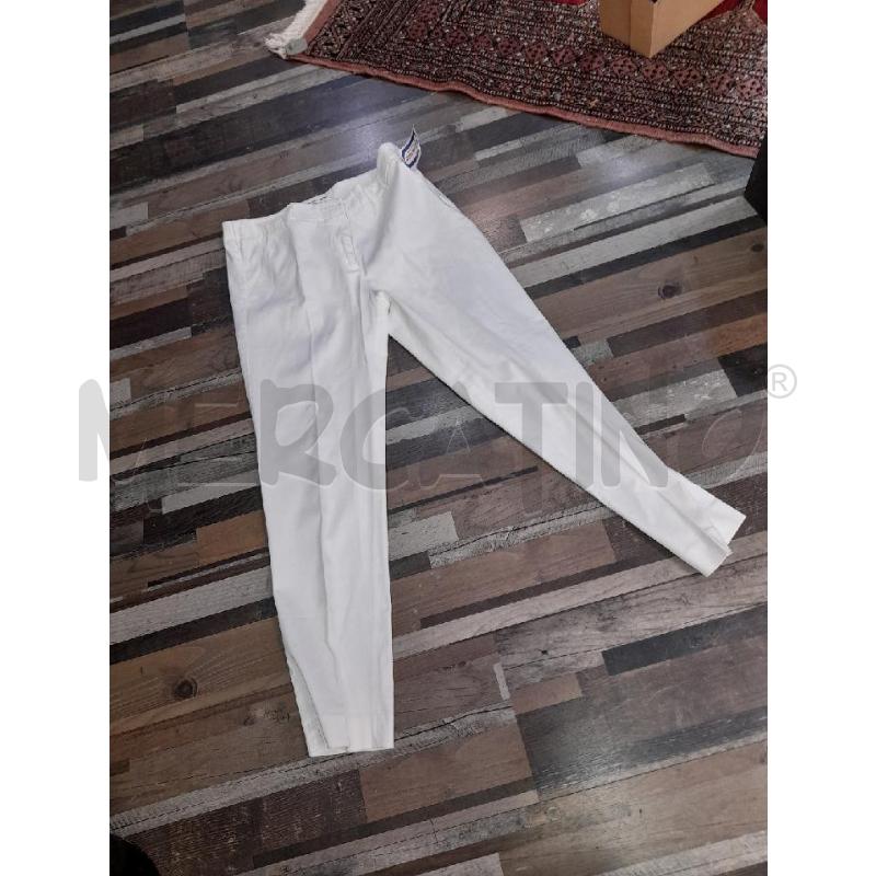 PANTALONE DONNA BIANCO NAF NAF | Mercatino dell'Usato Montesilvano 2