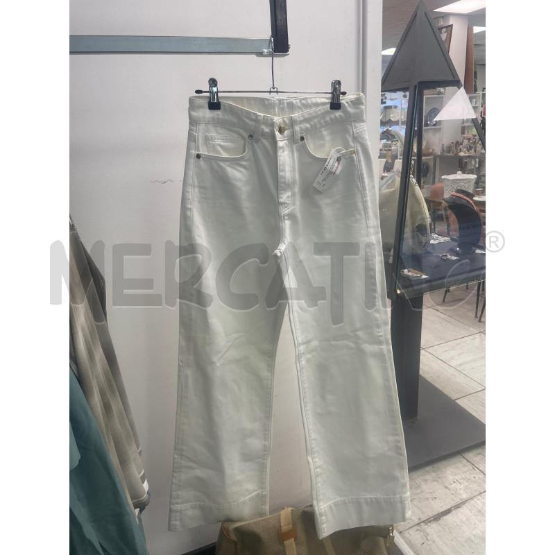 PANTALONE DONNA BIANCO ZAMPA GN  | Mercatino dell'Usato Montesilvano 1