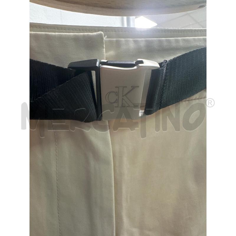 PANTALONE DONNA CALVIN KLEIN JEANS BEIGE PARACHAUTE | Mercatino dell'Usato Montesilvano 2