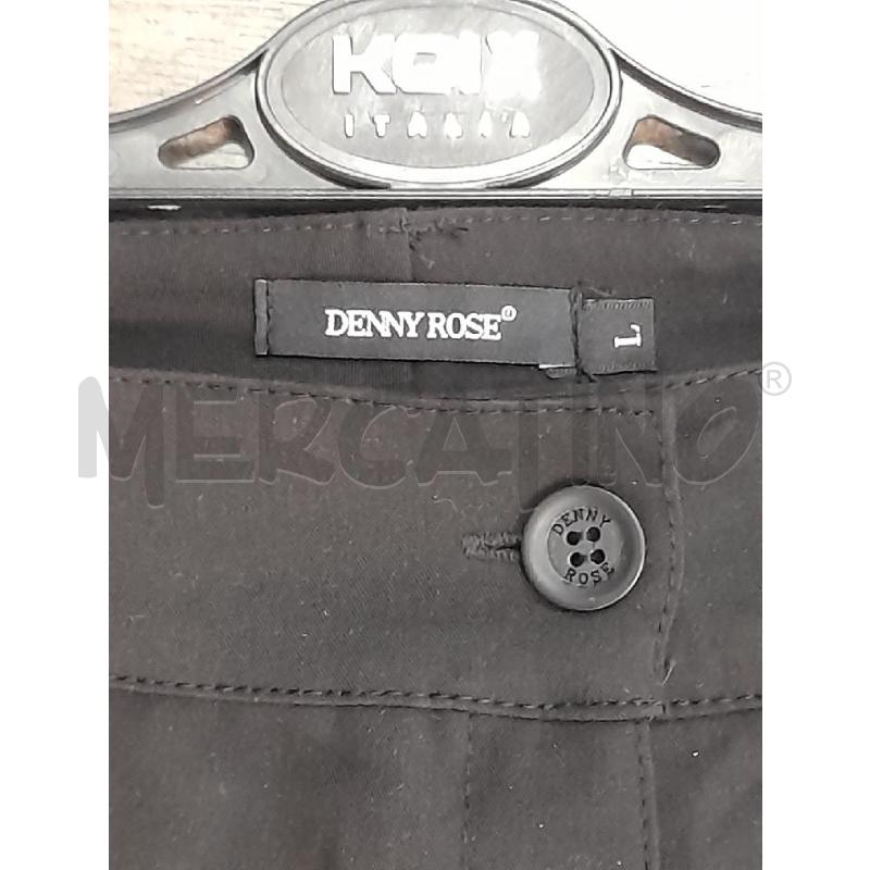 PANTALONE DONNA DENNY ROSE NERO LACCI INTRECCIATI | Mercatino dell'Usato Montesilvano 2