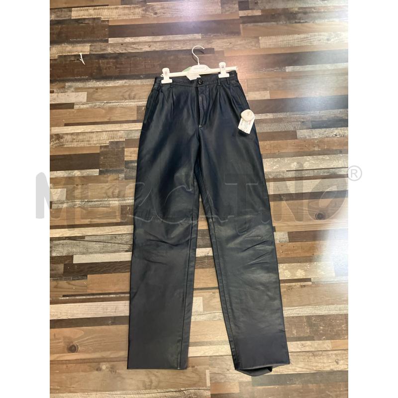 PANTALONE DONNA ECHETS LEDER BLU | Mercatino dell'Usato Montesilvano 1