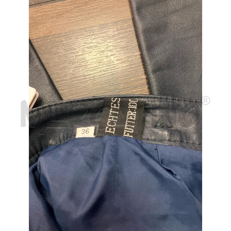 PANTALONE DONNA ECHETS LEDER BLU | Mercatino dell'Usato Montesilvano 3