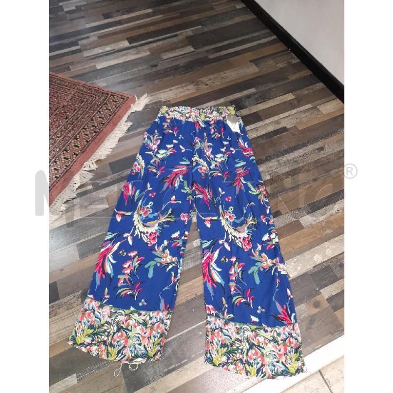 PANTALONE DONNA FIORTAO BLU PEPITA  | Mercatino dell'Usato Montesilvano 1