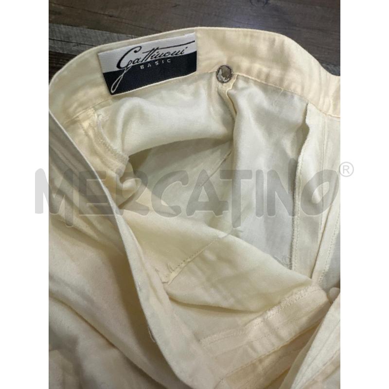 PANTALONE DONNA GATTINONI BASIC PANNA LEGGERI | Mercatino dell'Usato Montesilvano 2
