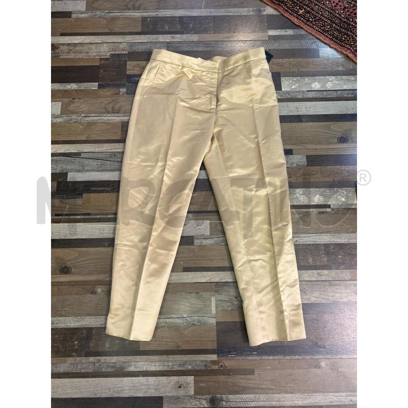 PANTALONE DONNA GIALLO ORO MAX MARA TG 42 | Mercatino dell'Usato Montesilvano 1
