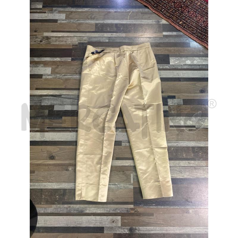 PANTALONE DONNA GIALLO ORO MAX MARA TG 42 | Mercatino dell'Usato Montesilvano 2