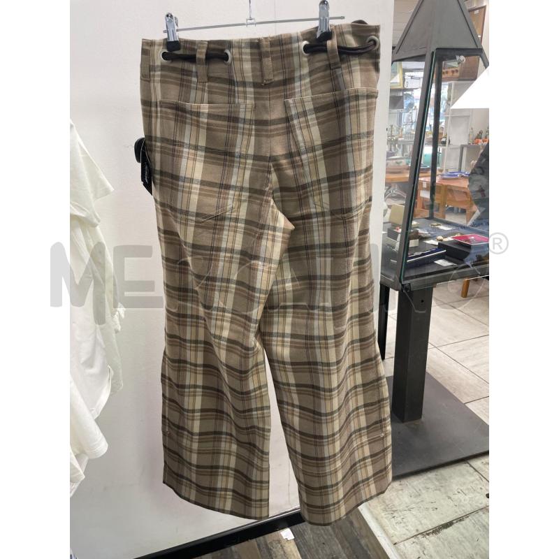 PANTALONE DONNA GUNEX GRUPPO CUCINELLI BEIGE QUADRETTATO | Mercatino dell'Usato Montesilvano 2