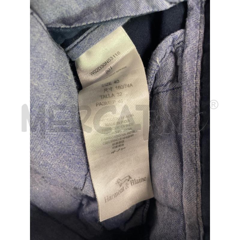 PANTALONE DONNA HARMONT&BLAINE BLU | Mercatino dell'Usato Montesilvano 4