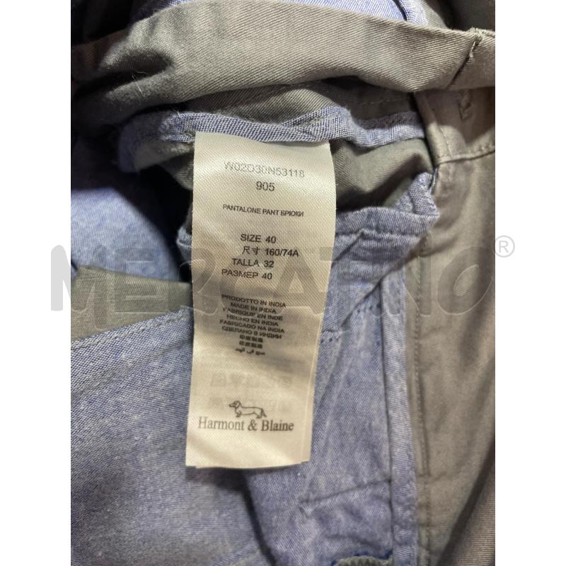 PANTALONE DONNA HARMONT&BLAINE GRIGIO | Mercatino dell'Usato Montesilvano 4