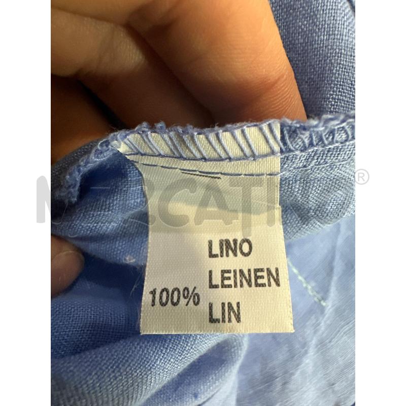 PANTALONE DONNA LINO AZZURRO SMARCHIATO | Mercatino dell'Usato Montesilvano 2
