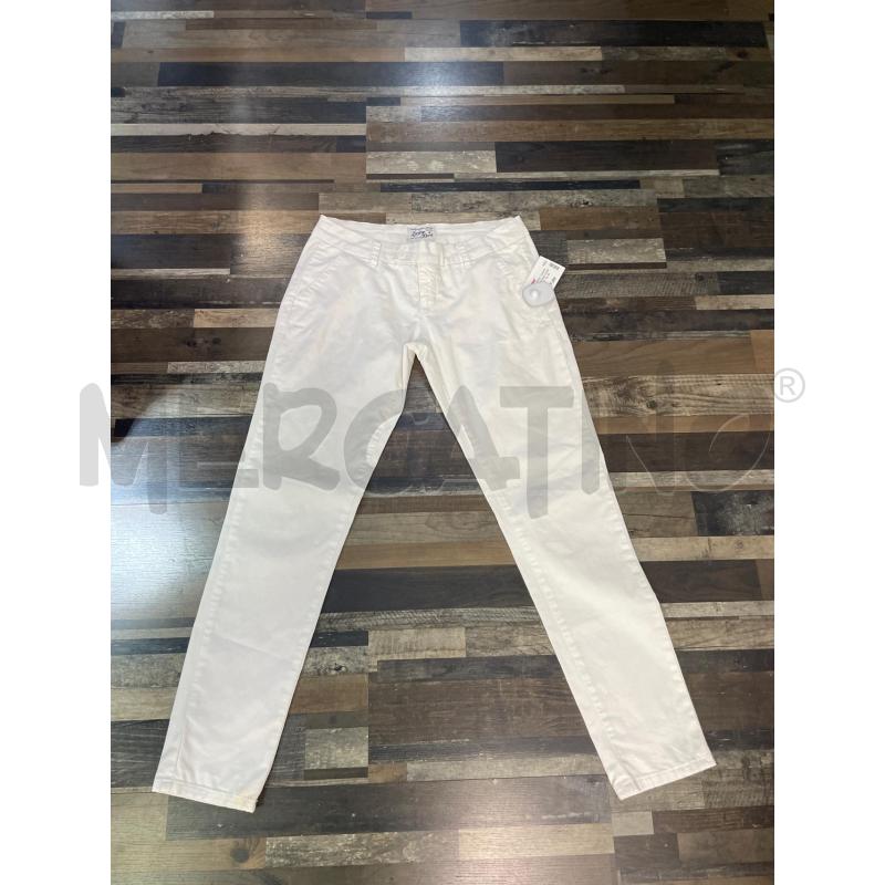 PANTALONE DONNA LIVING DUCK BIANCO | Mercatino dell'Usato Montesilvano 1