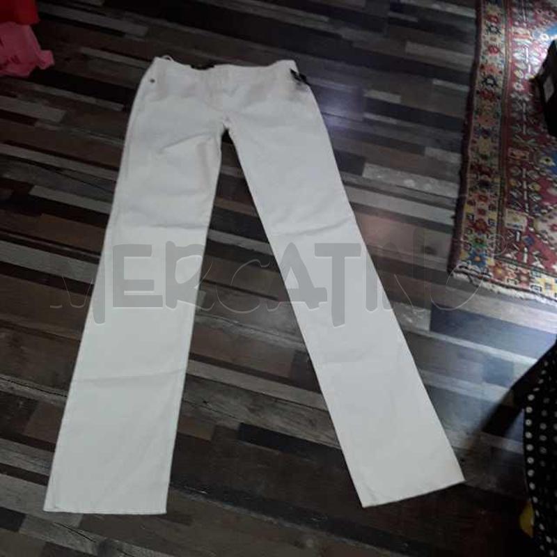 PANTALONE DONNA LORO PIANA BIANCO TG 42 | Mercatino dell'Usato Montesilvano 1