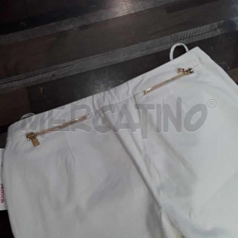 PANTALONE DONNA LORO PIANA BIANCO TG 42 | Mercatino dell'Usato Montesilvano 4