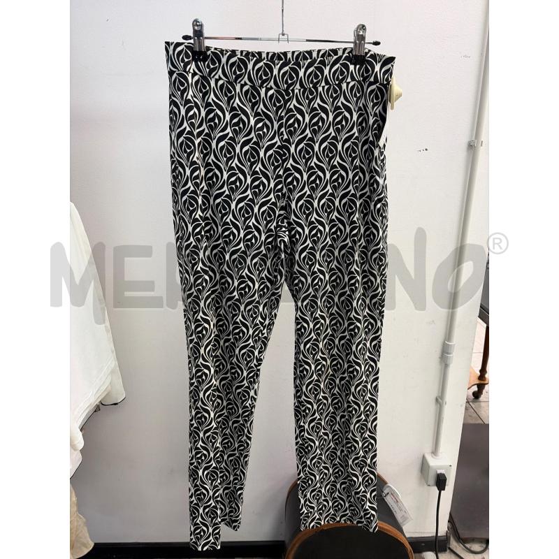 PANTALONE DONNA MAX MARA BIANCO NERO TG 38 | Mercatino dell'Usato Montesilvano 1