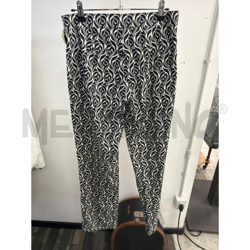 PANTALONE DONNA MAX MARA BIANCO NERO TG 38 | Mercatino dell'Usato Montesilvano 3