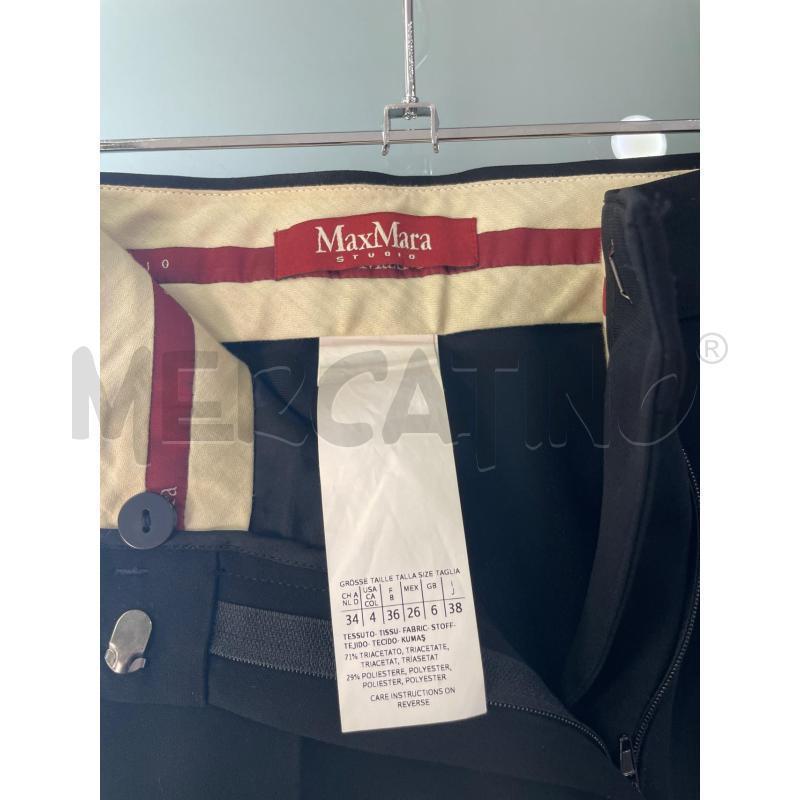PANTALONE DONNA MAX MARA NERO TG 38 | Mercatino dell'Usato Montesilvano 3