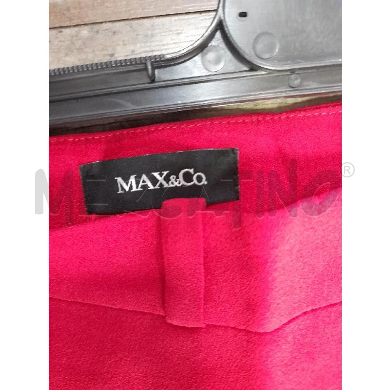 PANTALONE DONNA MAX & CO ROSSO LEGGERO | Mercatino dell'Usato Montesilvano 2
