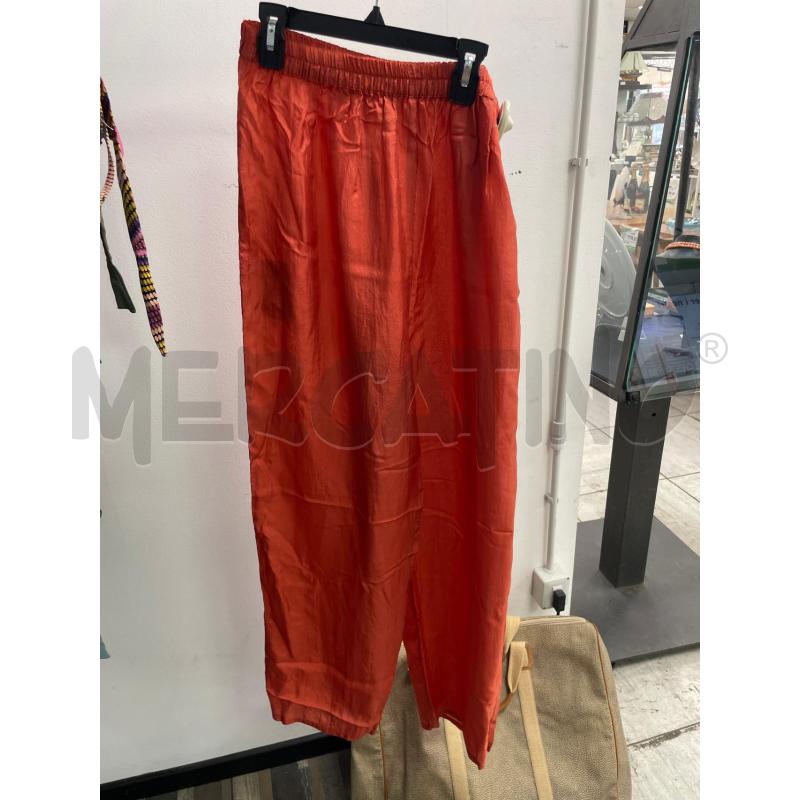 PANTALONE DONNA MEZZA IDEA CORALLO SETA | Mercatino dell'Usato Montesilvano 1