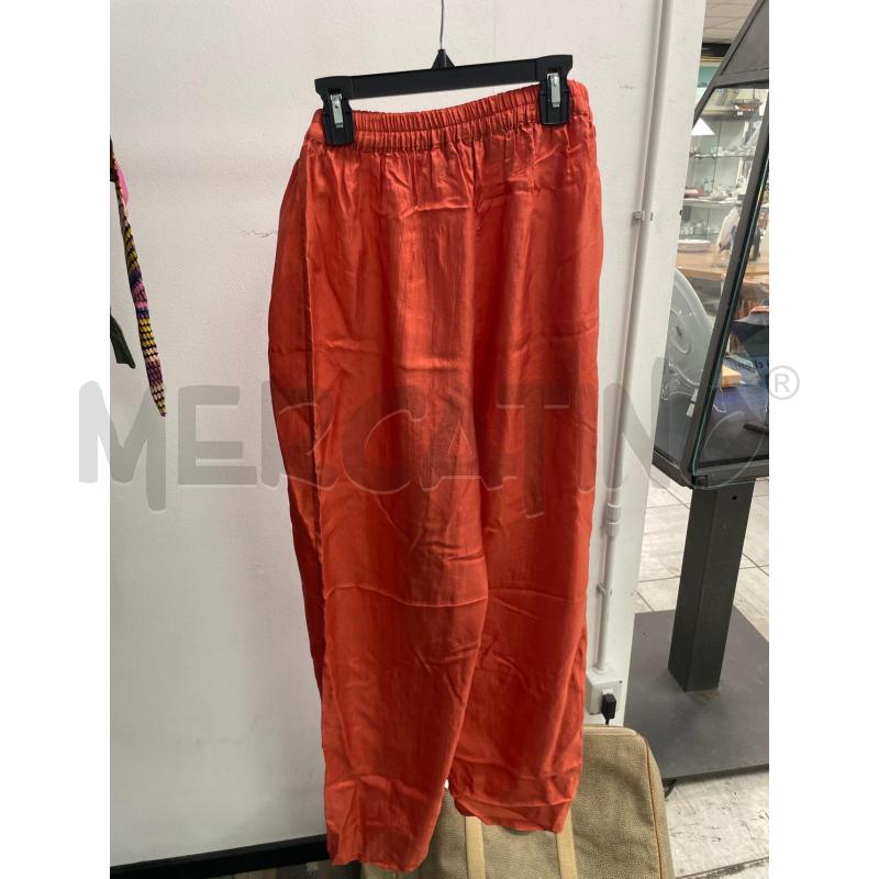 PANTALONE DONNA MEZZA IDEA CORALLO SETA | Mercatino dell'Usato Montesilvano 2