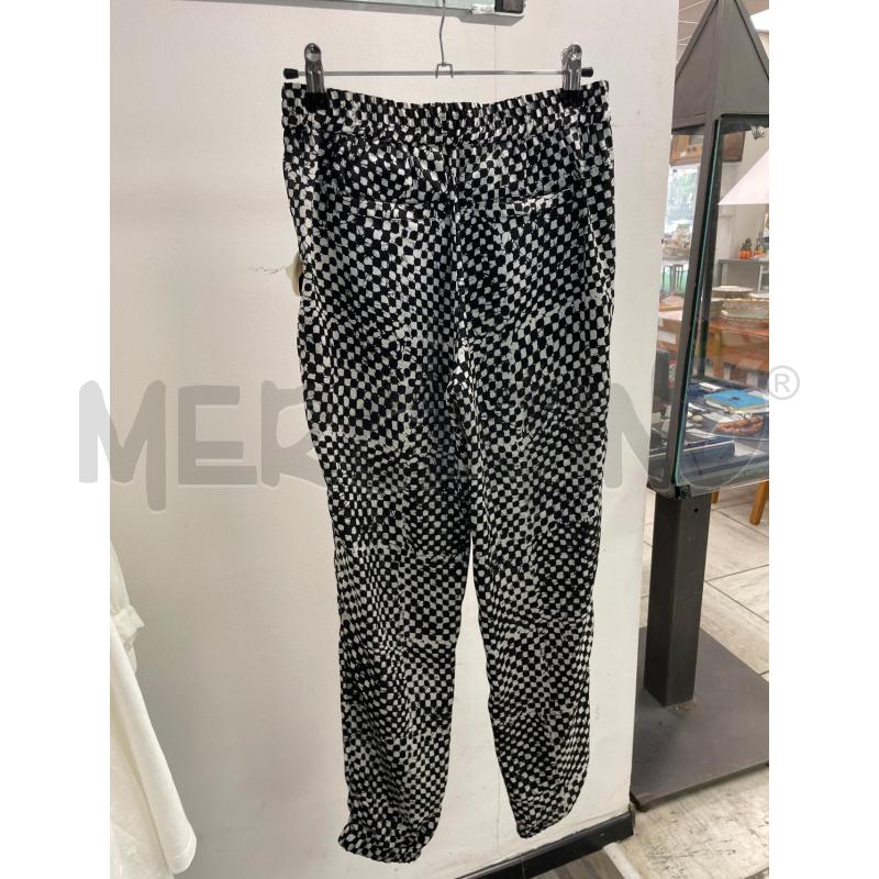 PANTALONE DONNA MICHAEL KORS NERO FANTASIA BIANCA LEGGERO | Mercatino dell'Usato Montesilvano 3