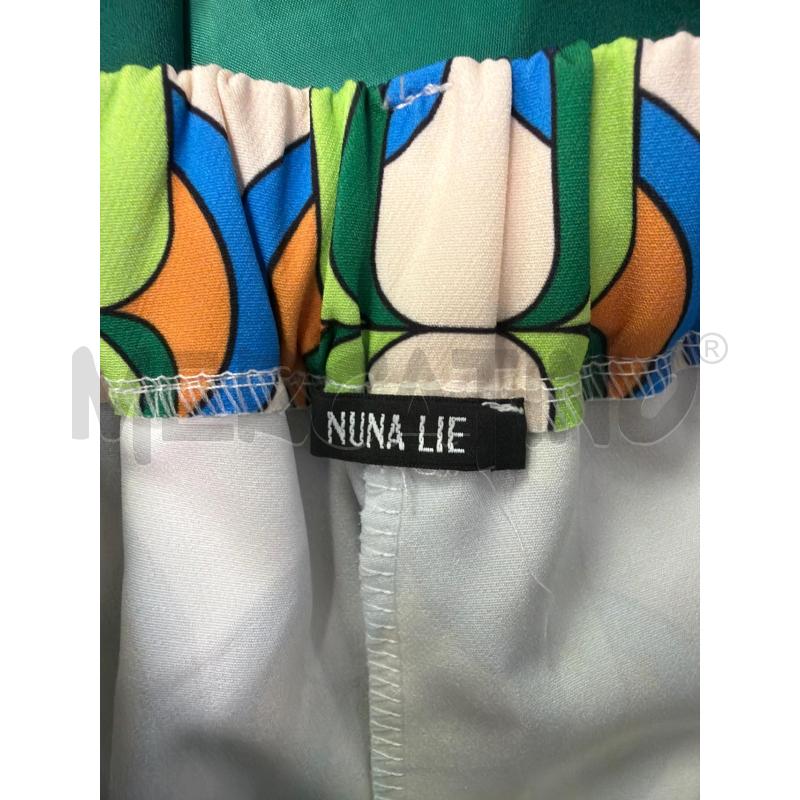 PANTALONE DONNA NUNA LIE BIANCO FANTASIA | Mercatino dell'Usato Montesilvano 3